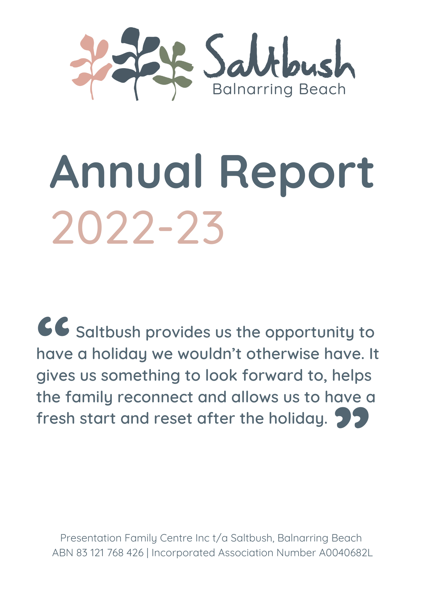 Annual report image